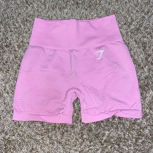 Pink gymshark vital seamless shorts